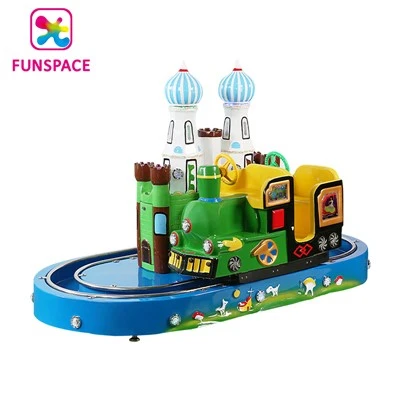 2 spelare Kiddie Castal tågresa