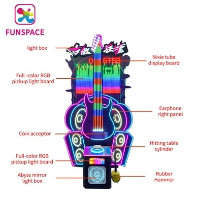 Funspace Adult Hammer Hitting Game Machine