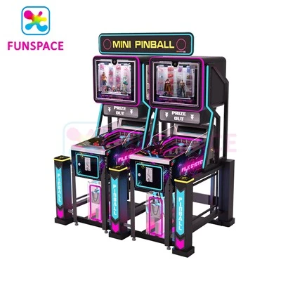 Mini pinball 2 spelare myntstyrd pinballmaskin